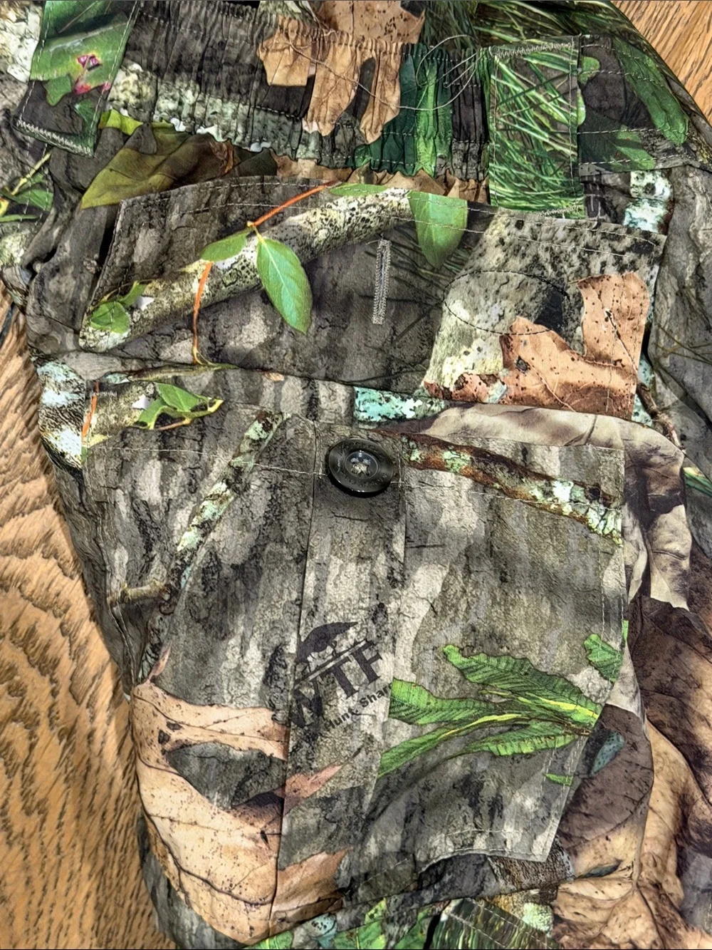 Mossy Oak Men's tibbee flex tech Camouflage Cargo Pants large
